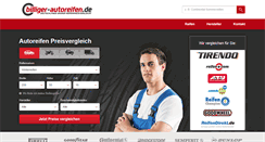 Desktop Screenshot of billiger-autoreifen.de